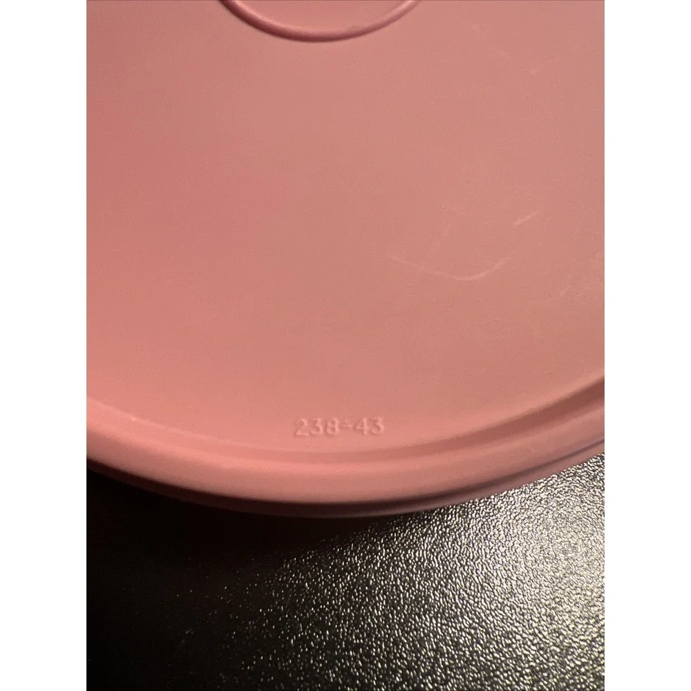 Vtg Tupperware #238-43, 238-32 Seal Replacement Lid 5‎ 1/2